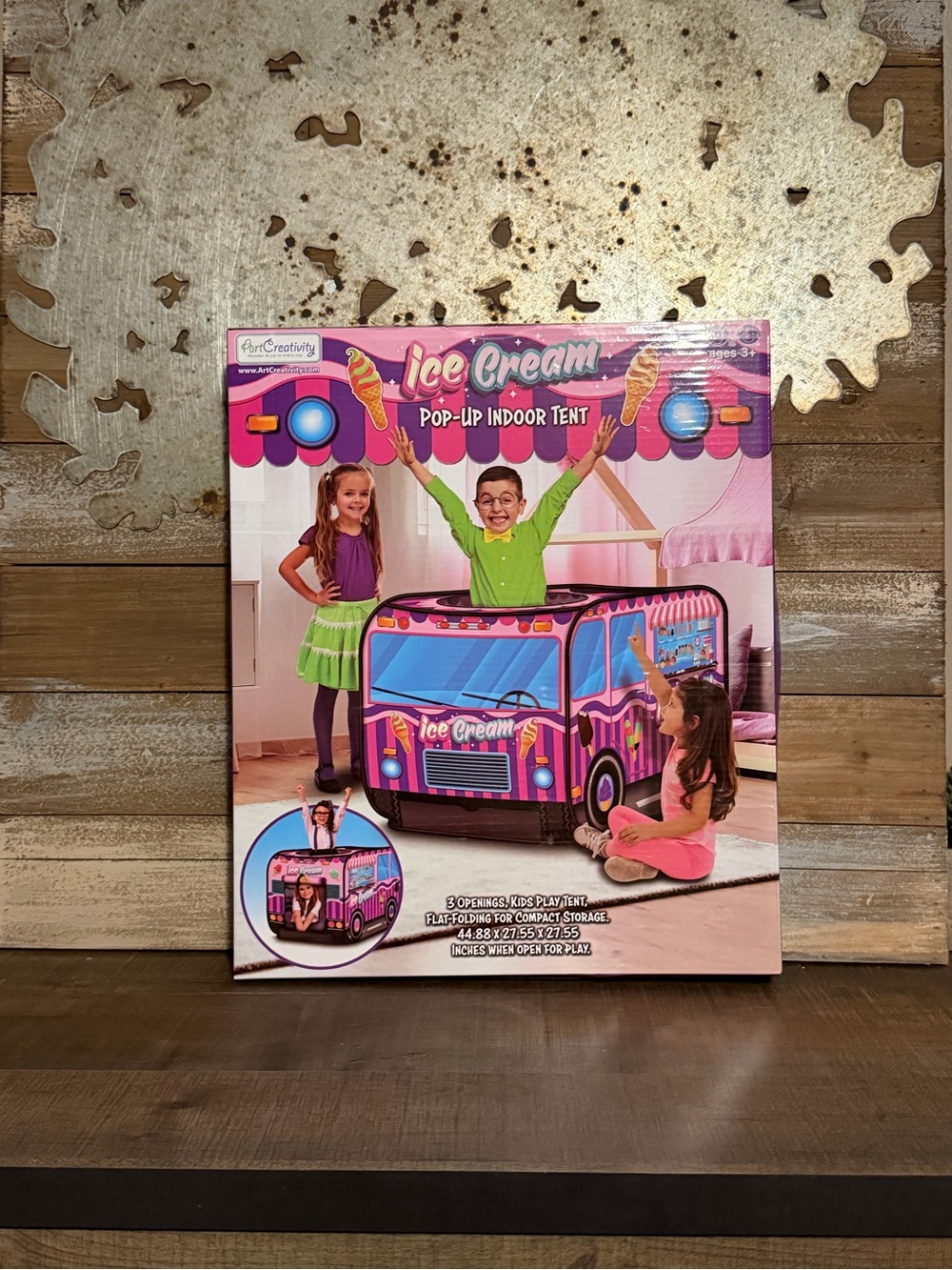 Ice Cream Pop-Up Indoor Tent NEW